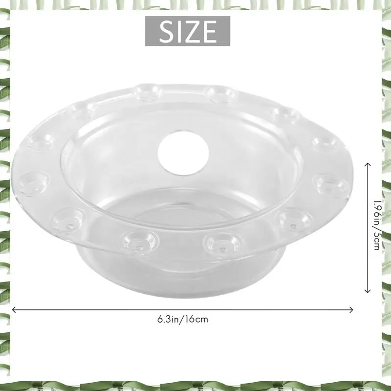 5PCS Bottomless 목욕 오버플로 배수 커버 흡입 컵 씰 욕조 스토퍼 욕실 오버플로 배수구에 대한 더 깊은 목욕을위한 내구성