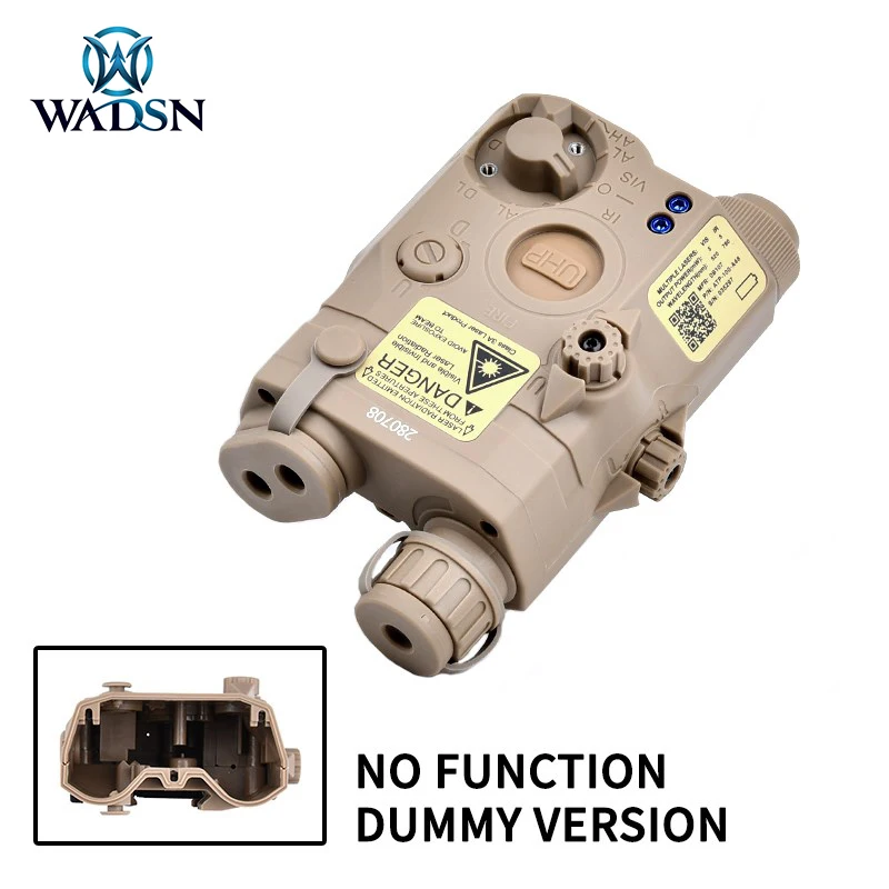 WADSN AR/PEQ15 Battery Box UHP Version NO Function Dummy PEQ15 LA-5C Batteries Case Model For 20MM Rail Hunting Accessories