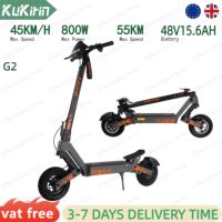Kukirin G2 Electric Scooter 800W Motor 48V 15Ah battery Max Range 55km Max Speed 45km/h LCD Display 10 inch tires E-scooter