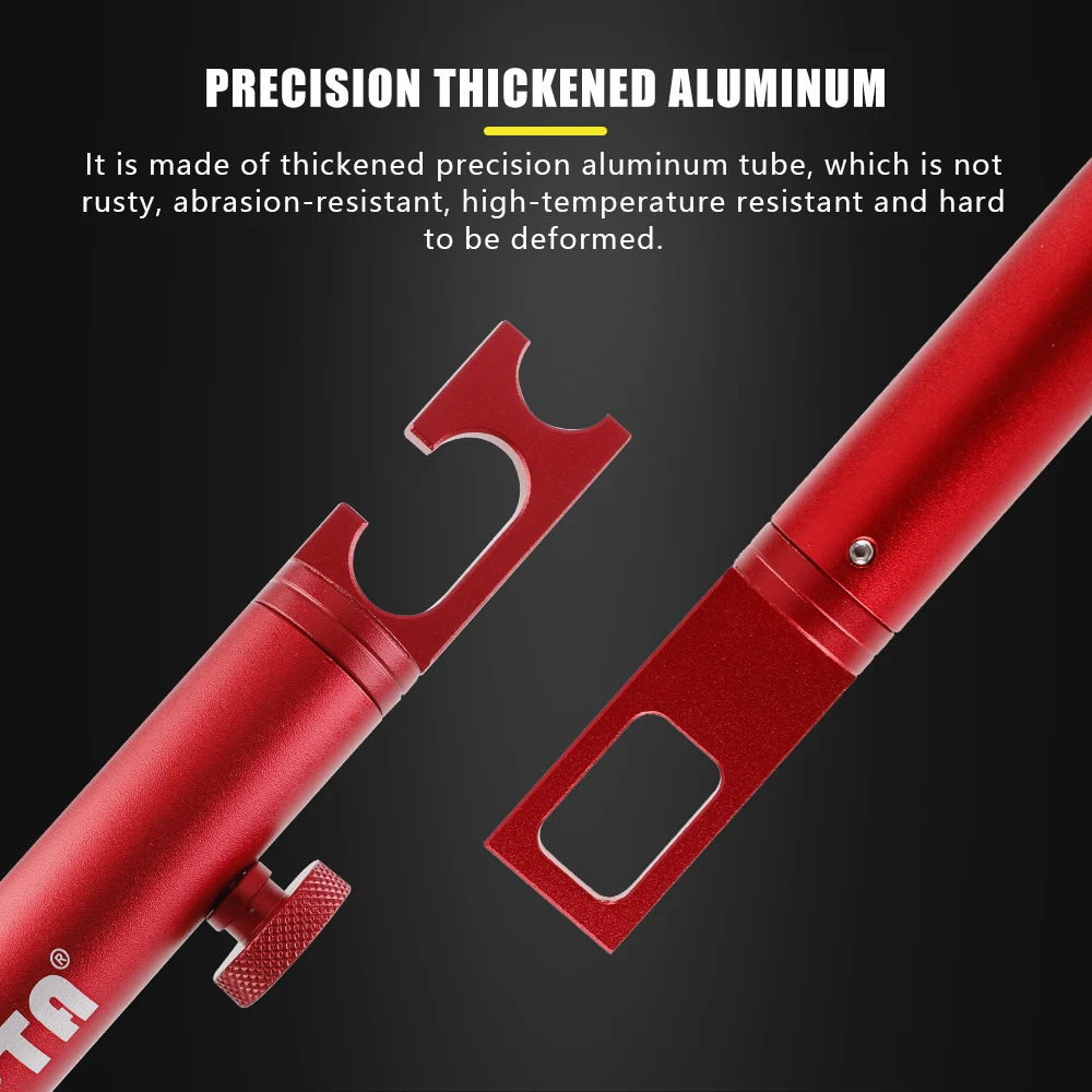 SPTA Support Rod For Car Polishing Retractable Aluminum Support Bar Vehicle Door Fixing Pole Adjustable Support Bar Automobiles