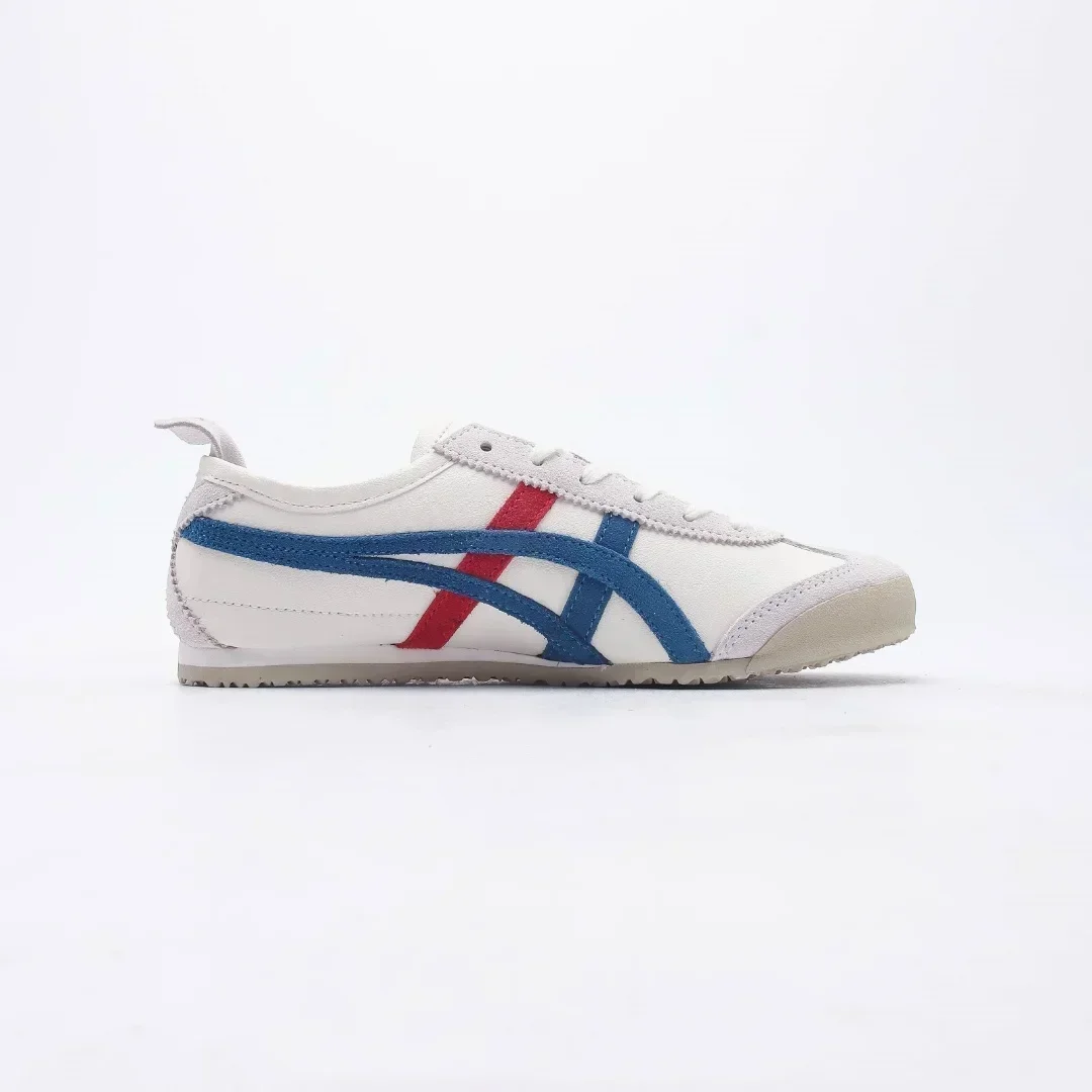 Onitsuka Tiger MEXICO 66 sapatos leves de skate para homens e mulheres, tênis baixo para exterior