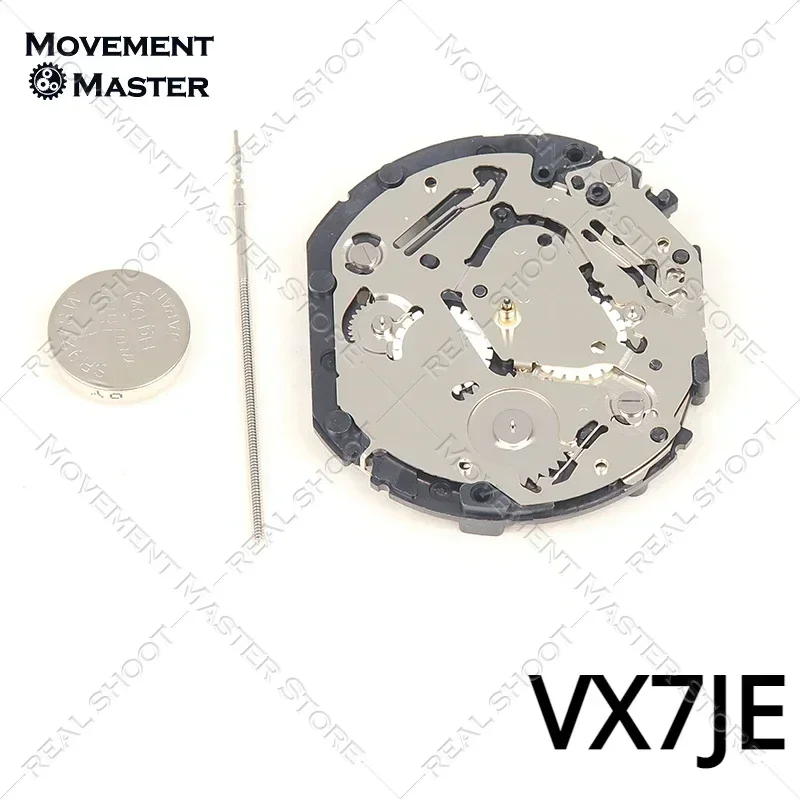 Japanese  VX7J Movement VX7JE Quartz Movement 6 Hands 3/6/9 Small Second Watch Movement Accessories