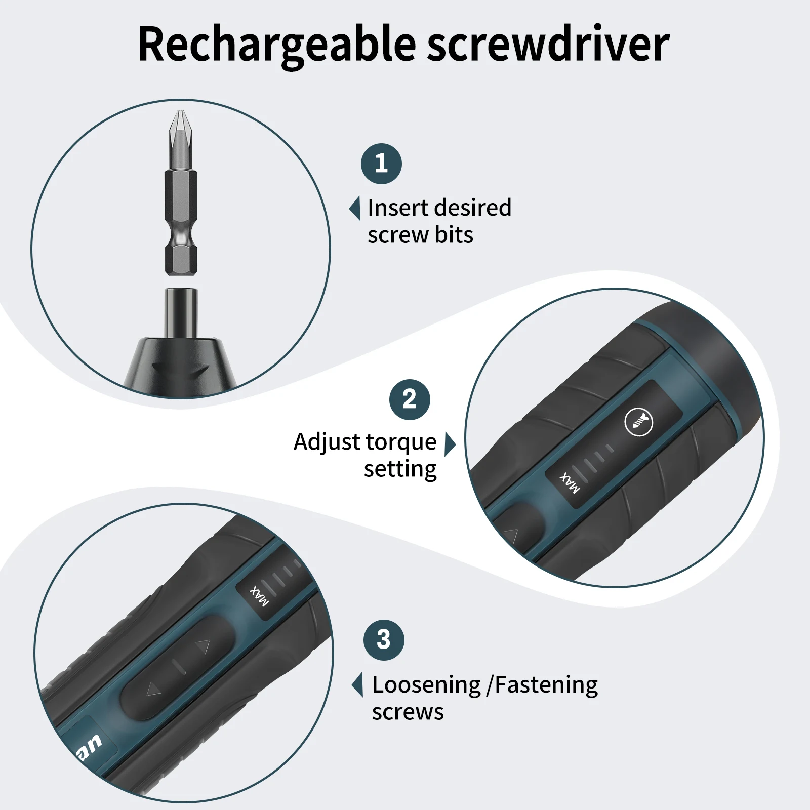 

Электрическая отвертка SuperPan Precision с LED-подсветкой, беспроводная, с шестигранным патроном, для сборки мебели, аккумуляторная