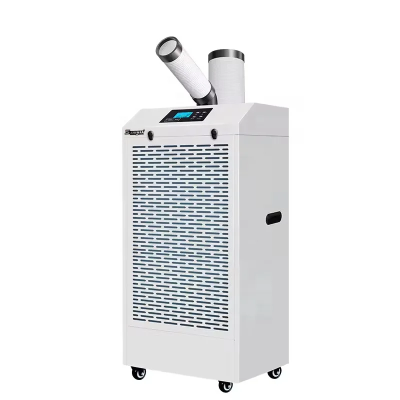 1000W 220V 400m/h Spot Cooler Portable Industrial Air Conditioner 8L Water Tank DC Fan Motors
