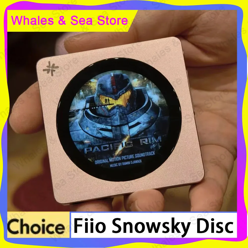 

Fiio Snowsky Disc Hi-Res музыкальный плеер 2 ТБ, портативный MP3-плеер с Hi-Fi качеством звука, Bluetooth 5.4, Wi-Fi, USB, поддержка аудио через SPDIF