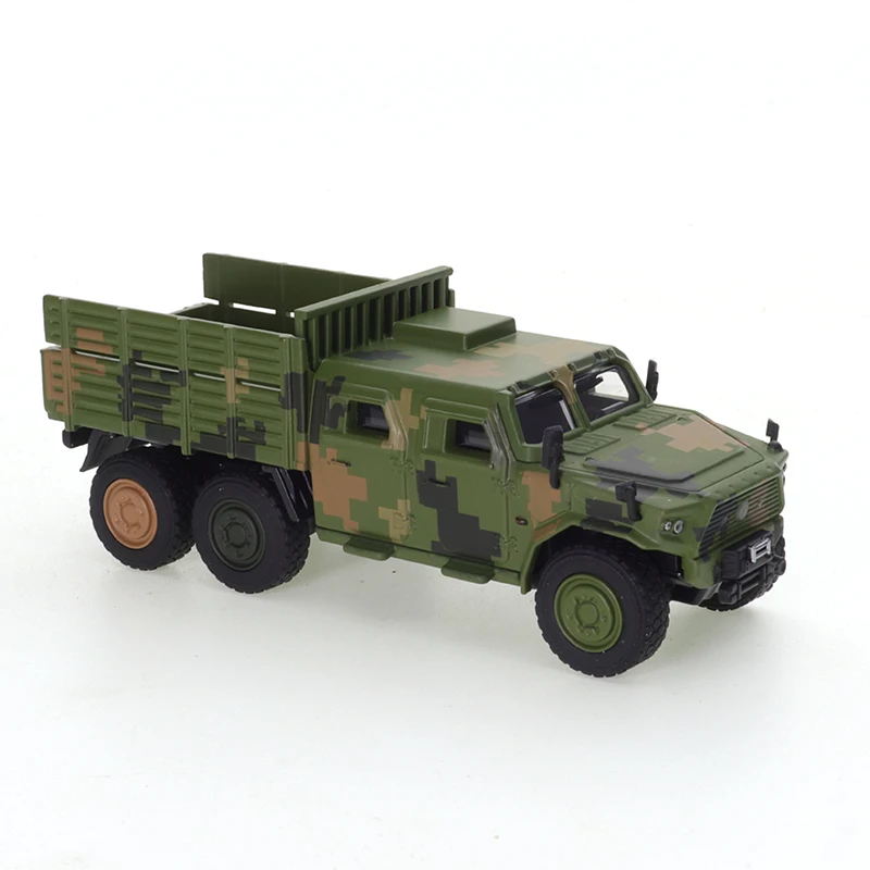 Xcartoys 1/64 Mengshi Derde Generatie 6X6 Transportvoertuig Digitale Groene Auto 'S Legering Speelgoed Motorvoertuig Diecast Metalen Model