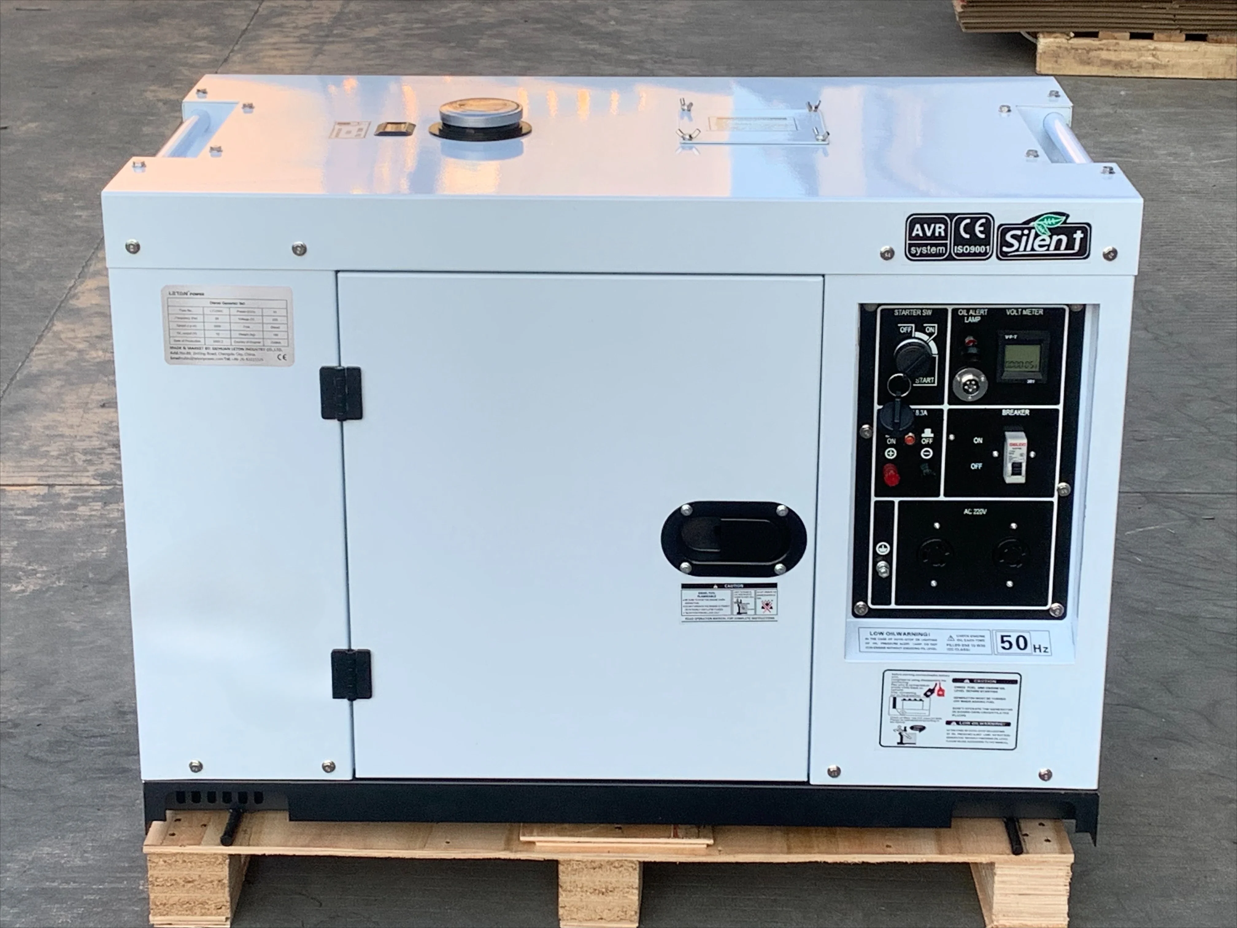 Silent l 10kw Generator for Home Use Back Up 10 Kw 12 Kva Diesel Generator 5kw 6kw 10kw Electric Generation