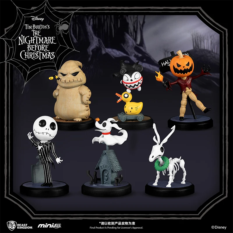 

Beast Kingdom Disney's The Nightmare Before Christmas Classic Series Collectible Toy Figure Jack Zero Halloween Decoration Gifts