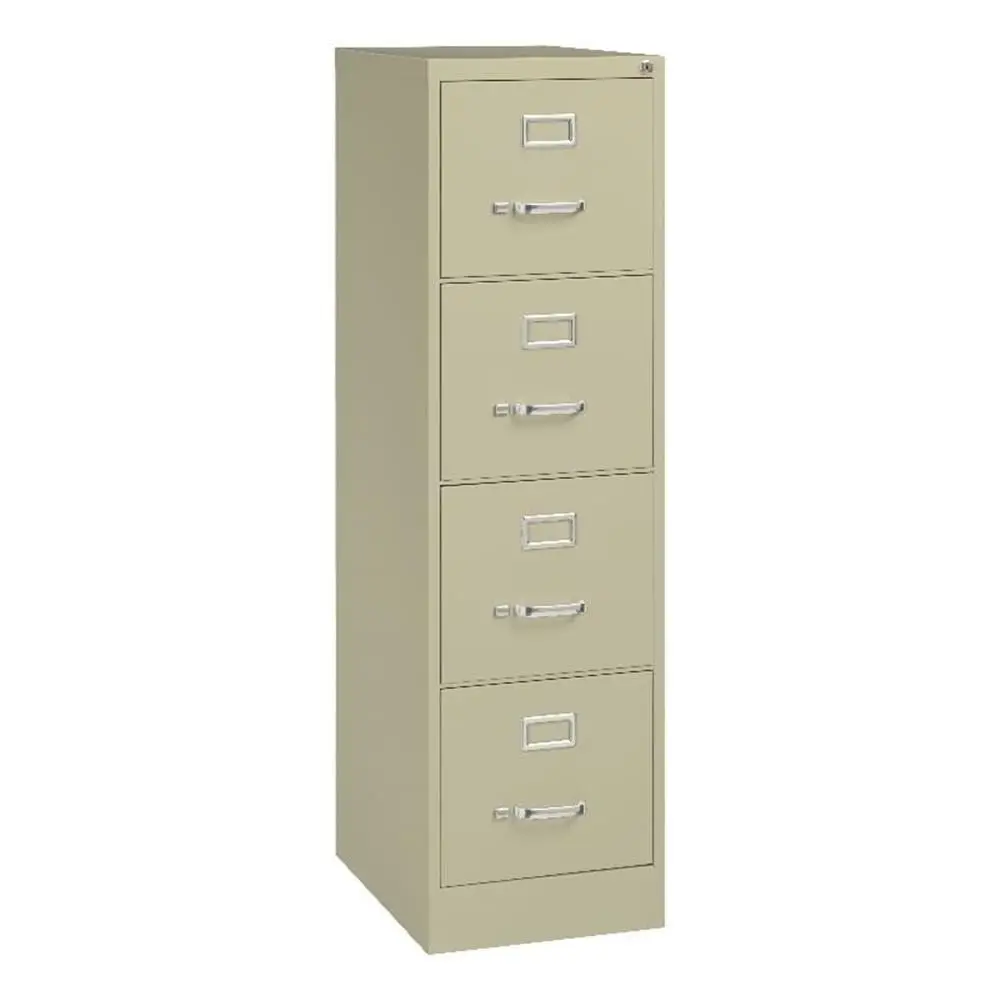 

4-Drawer Letter-Size Vertical File Cabinet (Putty), Customized