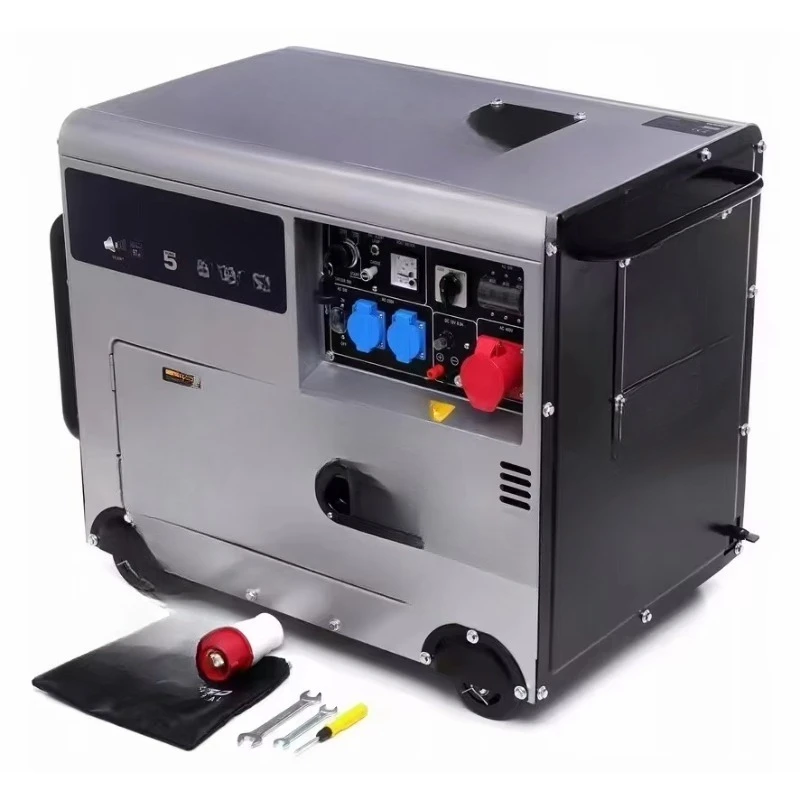 Ultra-quiet diesel generator sound insulation remote control