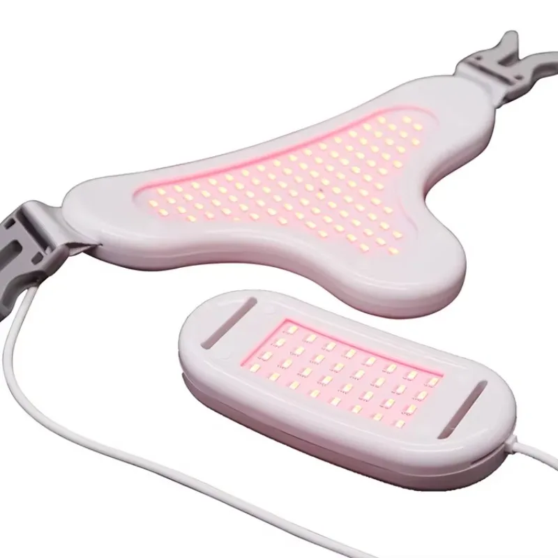 Handheld Blue Red LED Light Therapy Device Pain Relief Physiotherapy Instrument