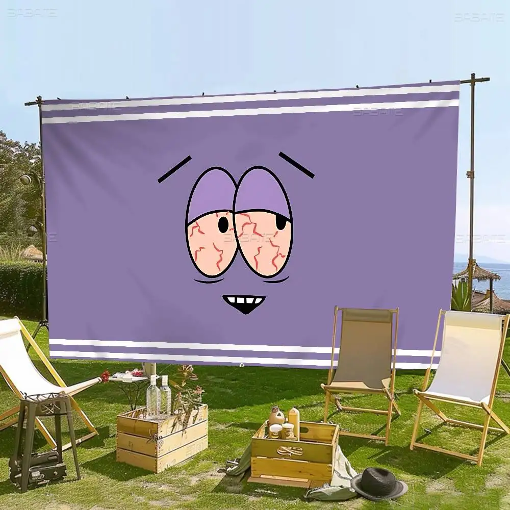 جنوب بارك منشفة أنيمي راية الفن الطباعة اليابانية جدار العلم أنيمي الجدار الشنق ديكور المنزل #5