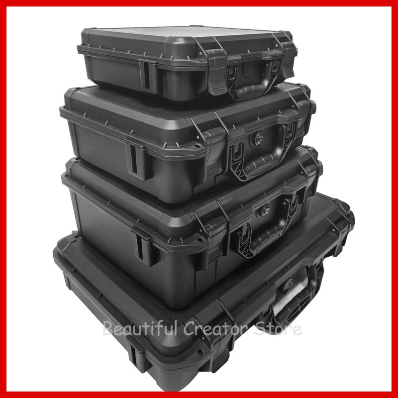 Tool Box ABS Plastic Tool Case Waterproof Case pelican case Safety Equipment Instrument Toolbox Shockproof Suitcase For Tools