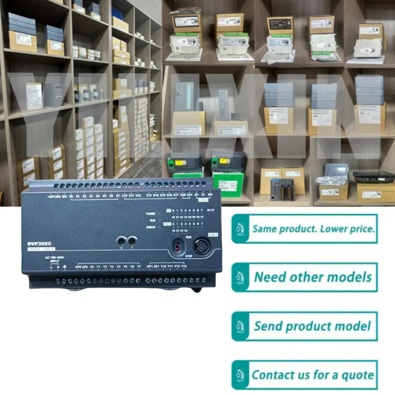 

Новый контроллер ПЛК DVP30EC00R3 DVP30EC00T3