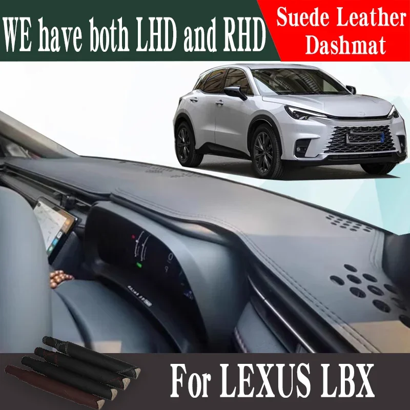 

For 2024-2027 lexus LBX Car Accessories Leather Dashmat Dash Mat Pad Dashboard Cover Protector Carpet