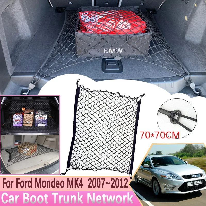 Crochets de réseau de coffre de voiture pour Ford Mondeo, MK4, 2007, 2008, 2009, 2010, 2011, 2012, f