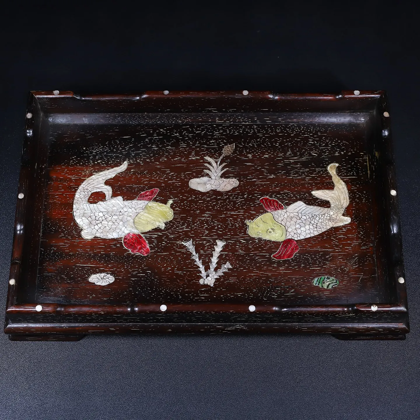 Redwood Inlaid With Shells, 