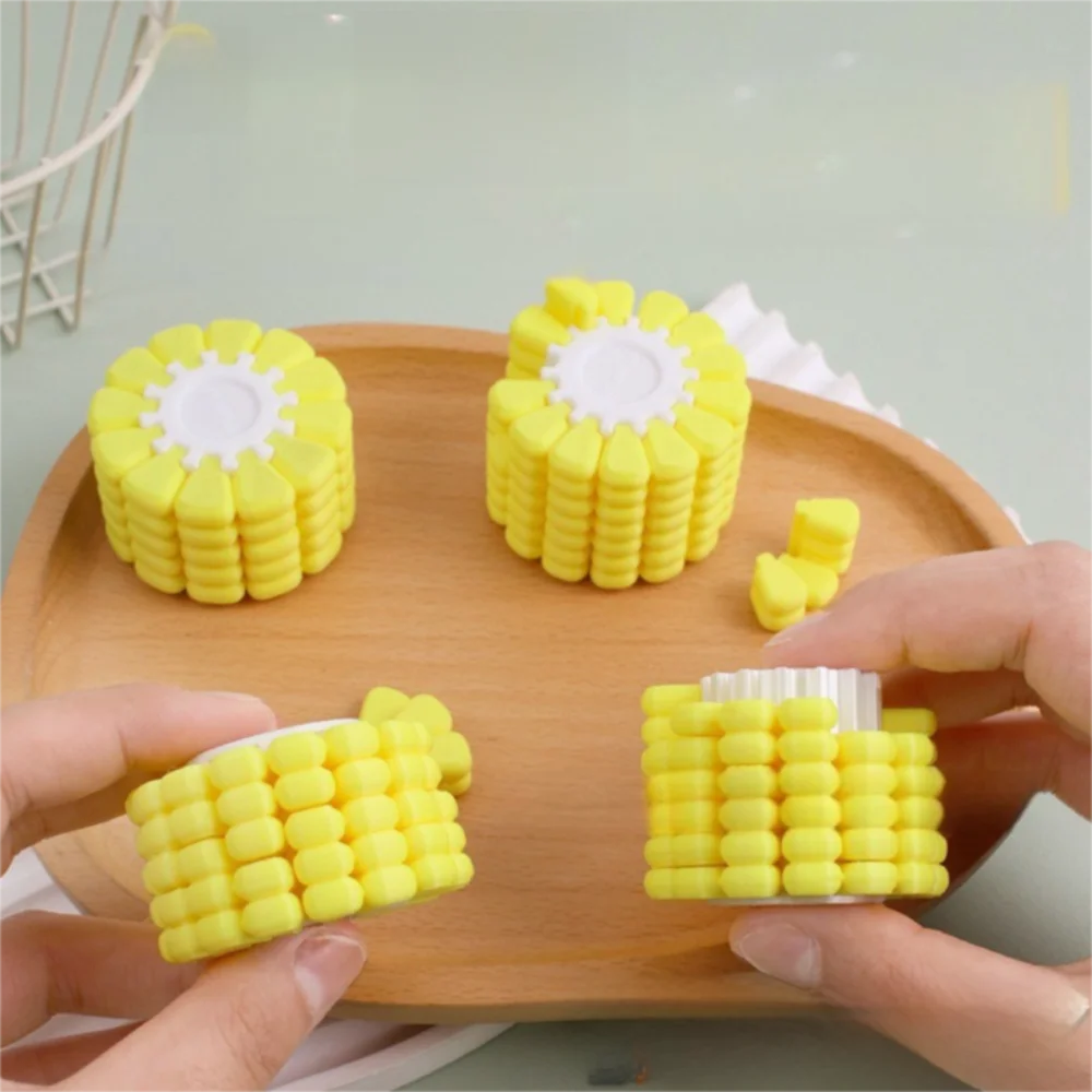 Creative DIY 3D Corn Puzzle Intelligence Cylindrical Sliding Blocks Decompression Building Blocks Magic Cube