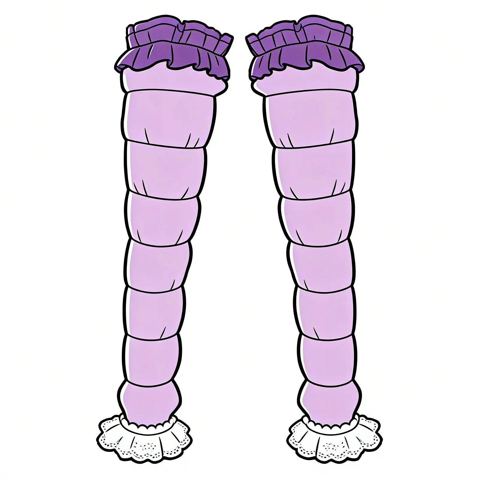 

1 Pair Mens Sissy Drag Queen Leg Warmers Color Block Satin Ruffled Floral Lace Trim Footless Stockings for Halloween Rave Party