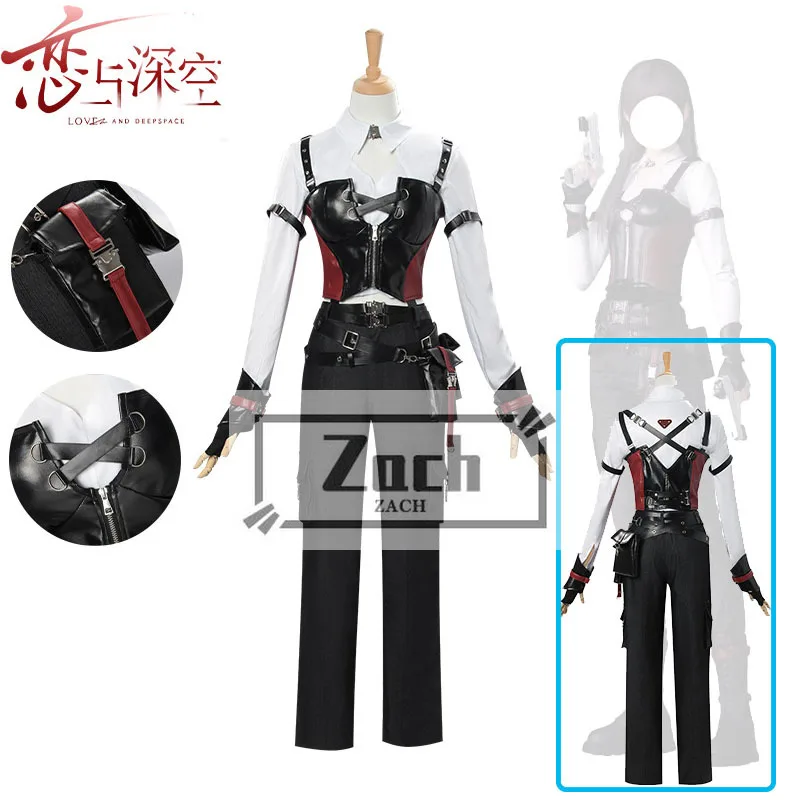 Spiel Liebe und Deepspace Cosplay Kostüm Heroine Zayne Xavier Rafayel Cos Outfits Halloween Karneval