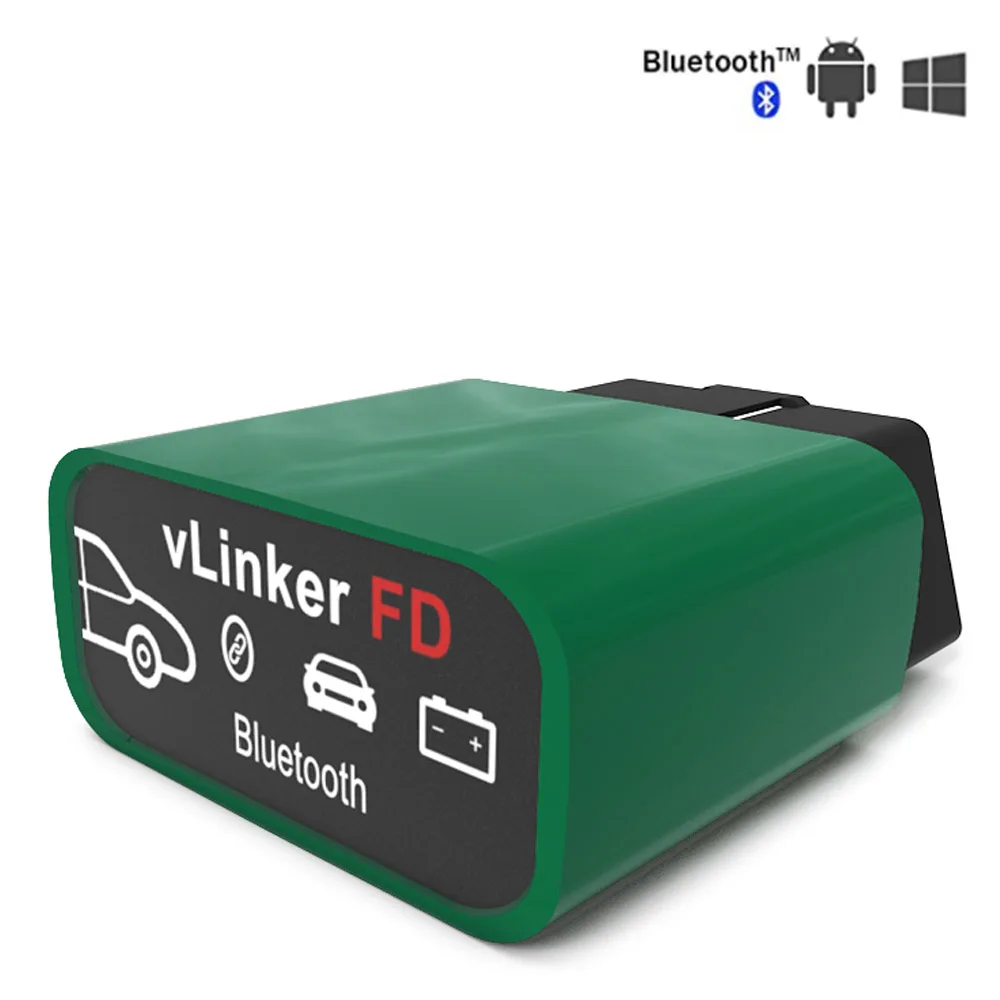 

Автомобильный диагностический сканер Vgate vLinker FD ELM327 FORScan для Ford Scan Bluetooth 3.0 Wi-Fi ELM 327 OBD2, автомобильный диагностический инструмент, сканер для Android