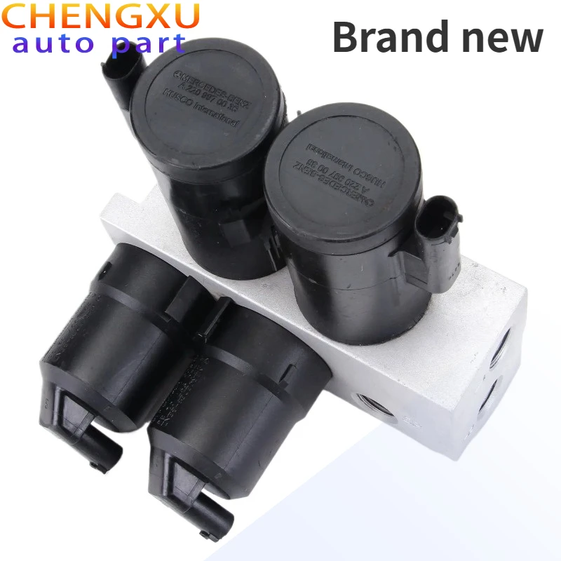 2203280031 2203200358 New Hydraulic Air Suspension Valve Block for Mercedes Benz W220 W215 CL500 CL55 CL600 S500 S600 S55 SL55