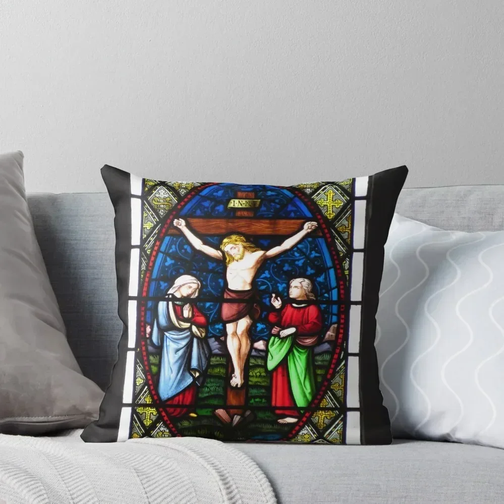 The Crucifixion Throw Pillow Ornamental Pillow Embroidered Cushion Cover Cushions Home Decor pillow