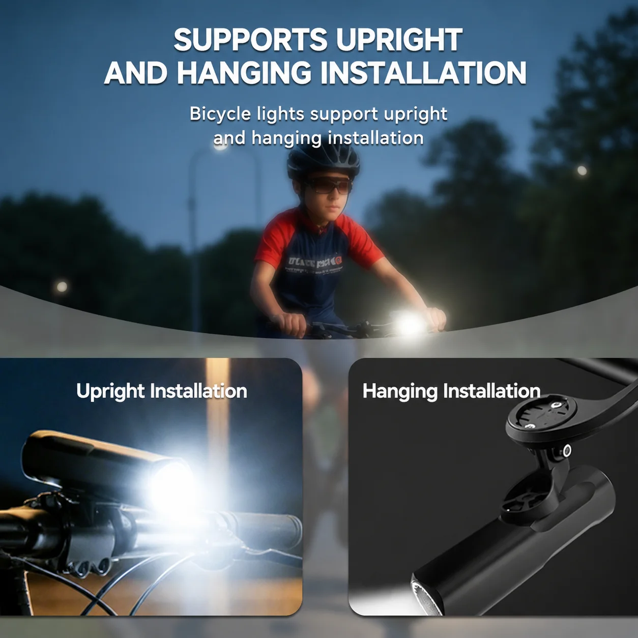 Super Bright Bike Front Light 2000LM USB Recharge LED Bicycle Headlight Mountain Road Commuting NightRiding Waterproof Flashlamp