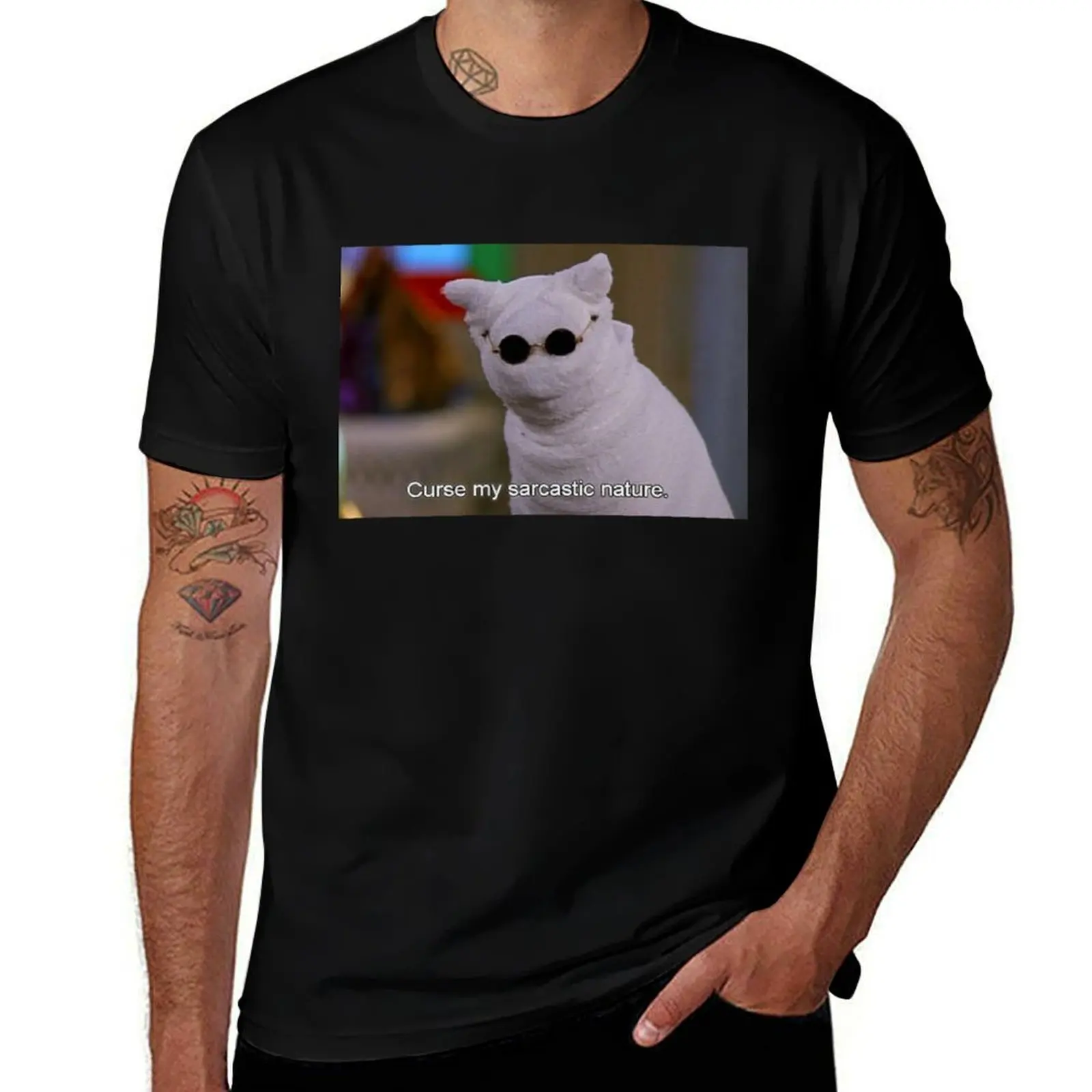 Salem Saberhagen Curse My Sarcastic Nature T-Shirt customizeds graphics new edition mens vintage t shirts