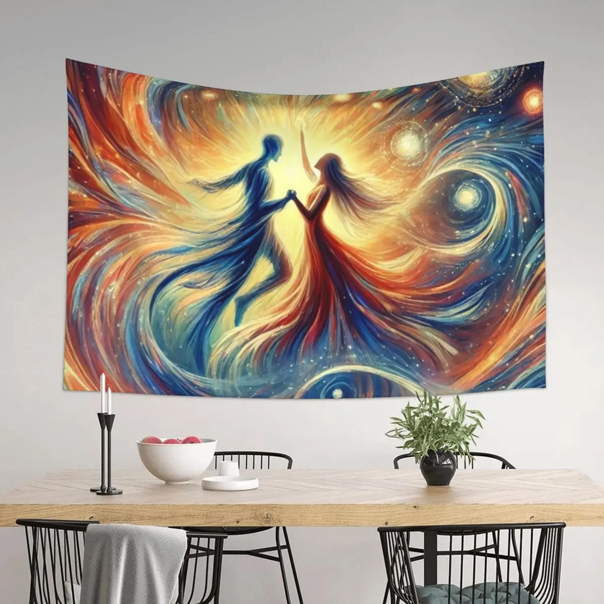 

Loving Souls Tapestry Decoration Wall Room Decor For Girls Decoration Aesthetic Tapestry