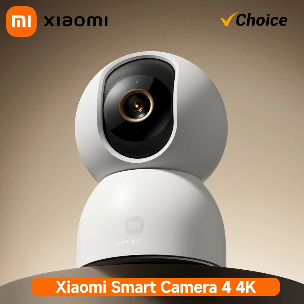

Новая умная камера XIAOMI 4 (2025) с разрешением 4K, двухдиапазонным Wi-Fi 6, 8 МП, HDR 4K, отслеживанием AI, ночным видением и двусторонней аудиосвязью ​ Монитор домашней безопасности