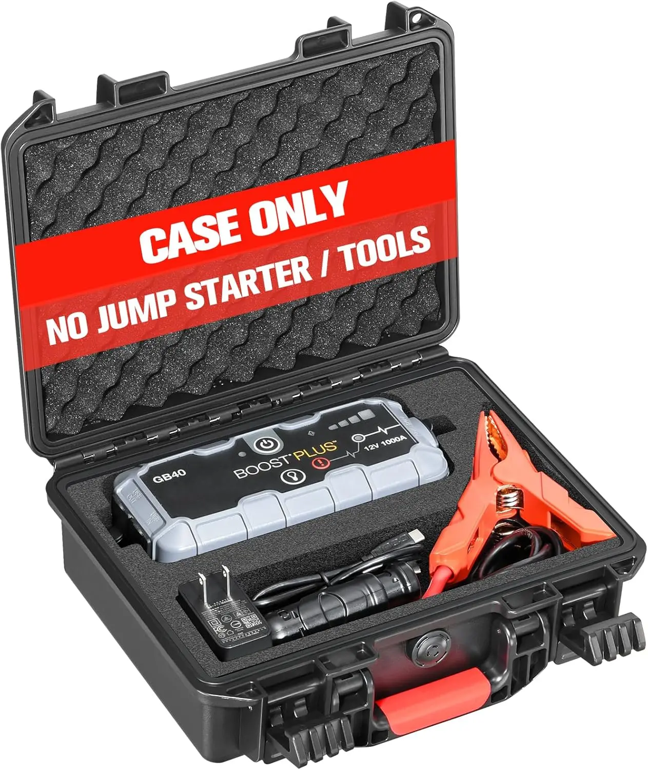 

Case for GB40 GB20 – Waterproof Hard Storage Box for 1000A Jump Starter | Portable Emergency Car Accessory