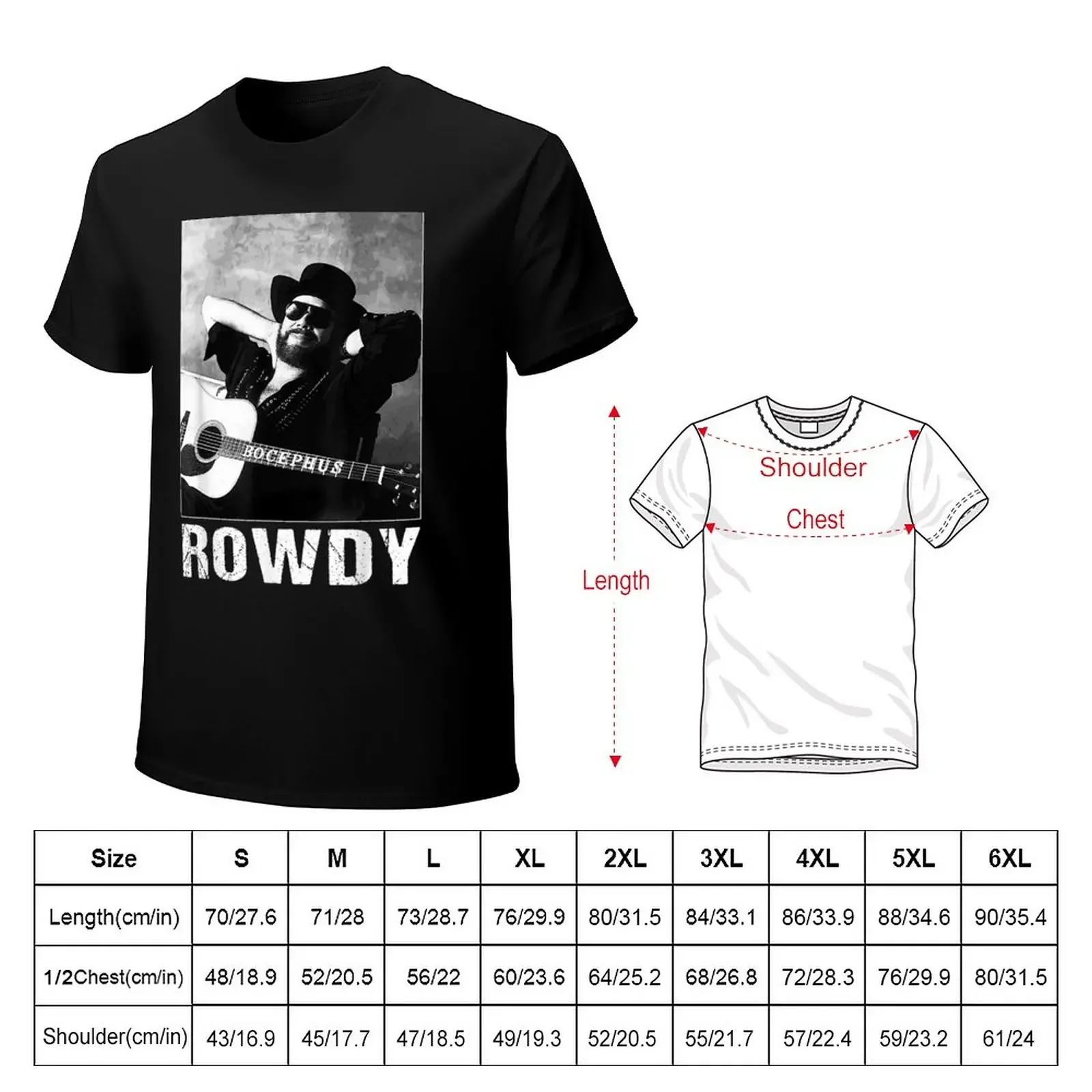 Funny Hank Jr Williams Love Rowdy Gifts For Womens Men T-Shirt quick-drying sports fans heavy weight t shirts for men