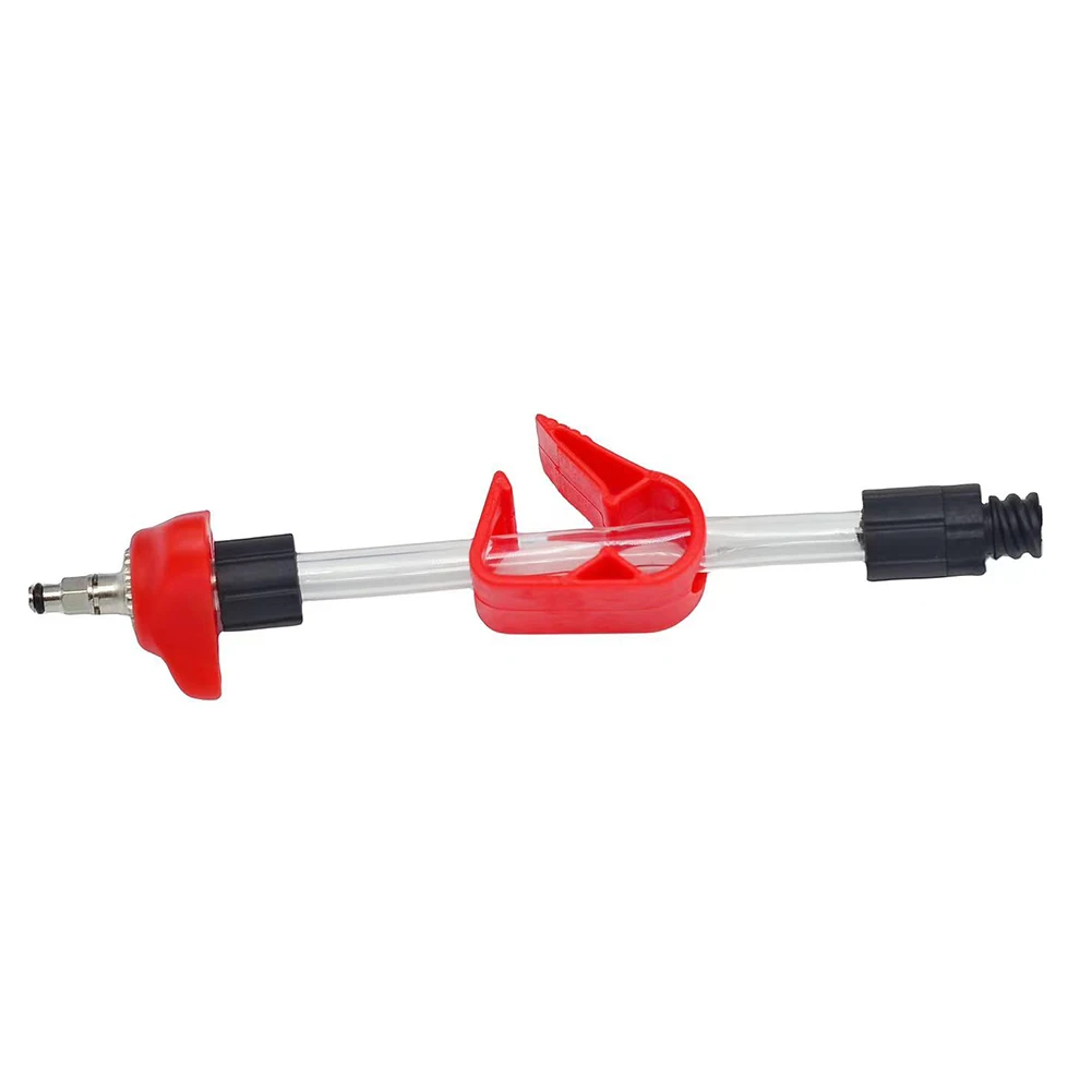 

Bike Bleed Tool Bleed Hose Connector Red 1pc 20g Metal Red Bike Bleed Tool Rubber For RSC Guide-Ultimate Level