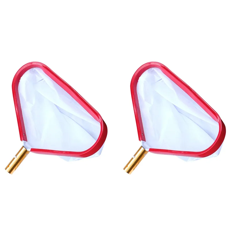 

Aluminium Handle Fine Mesh Pool Landing Net With Pool Leaf Skimmer Net 2Pcs Professional For Swimming Use