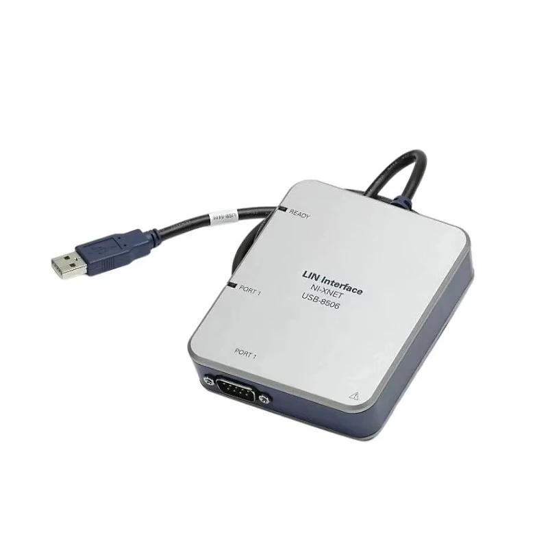 NI USB-8506 Original Single Port LIN High Speed CAN USB Interface 784663-01 NI-XNET Data Acquisition Card
