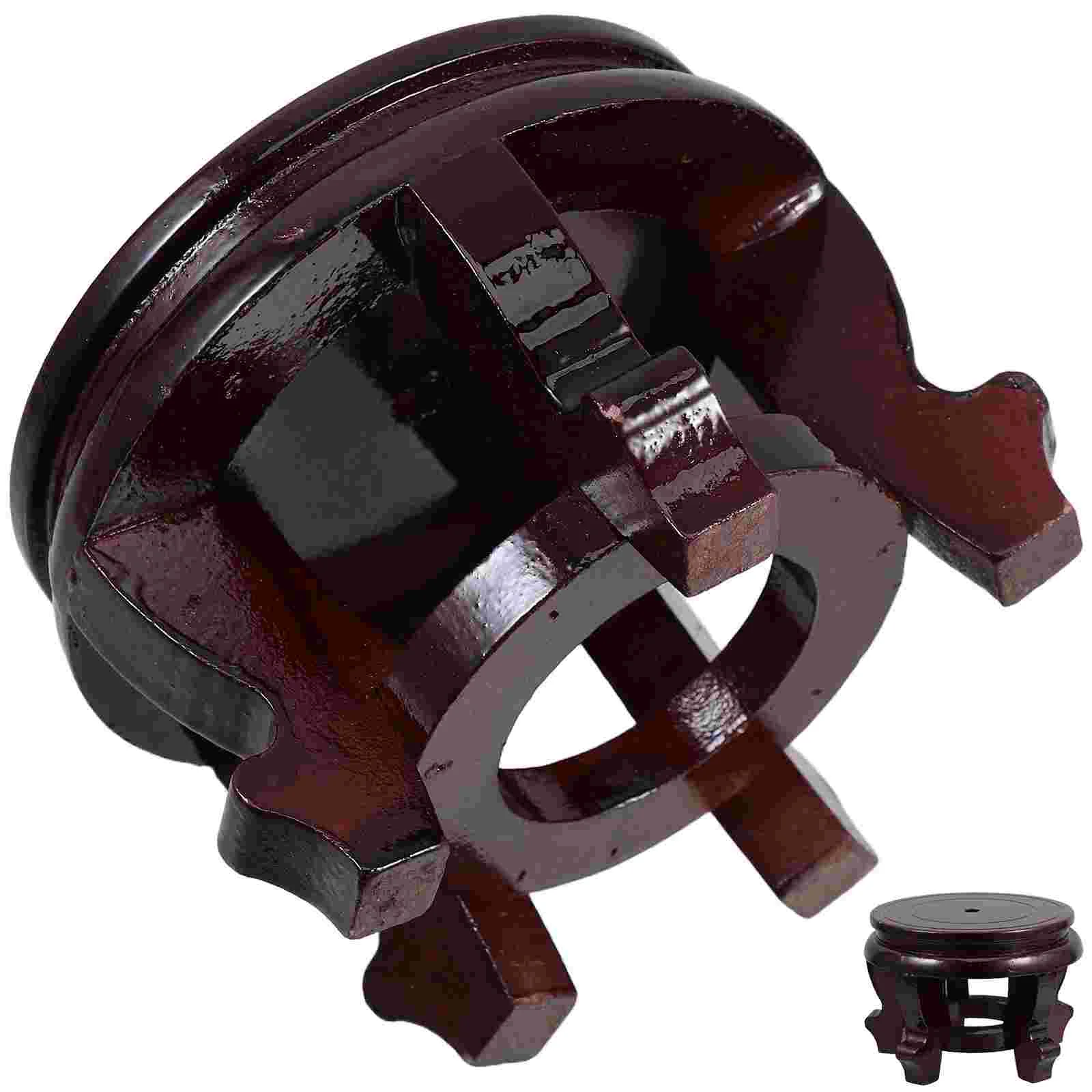 

Flower Pot Base Plant Stand Indoor Tall Stands Wood Stool Flowerpot Stools Individual Terrarium