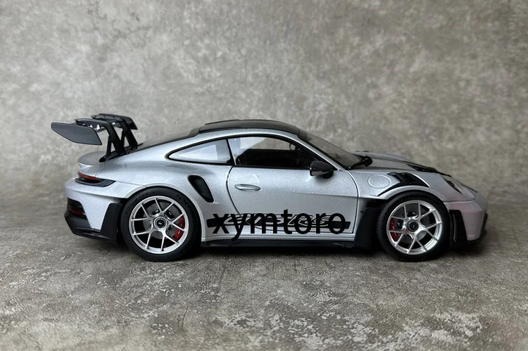 Norev 1:18 For Porsche 911 992GT3 RS 2022 Diecast Model Car Hobby White/Blue/Silver Display Ornaments Collection Boys Gifts