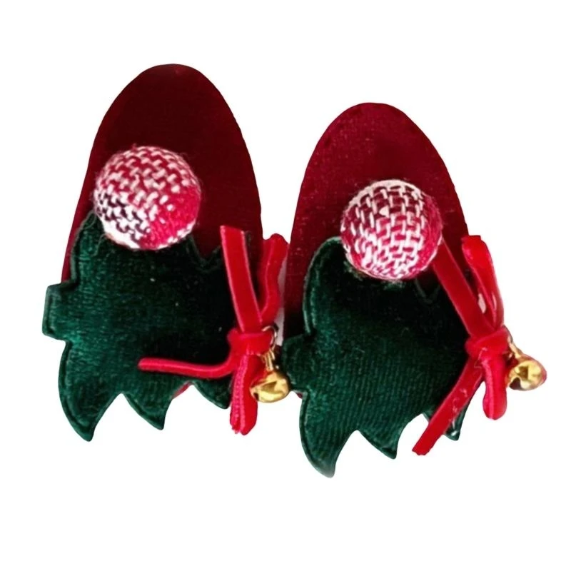 

Girl Barrette Hairpin Christmas Realistic Christmas Tree Hair Clip for Women 15UB