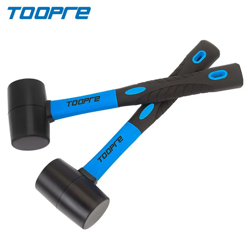 

TOOPRE Bicycle Rubber Hammer Mountain Bike Rubber Hammer Fork Bowl Set Punch in Installation Repair Removal Hammer