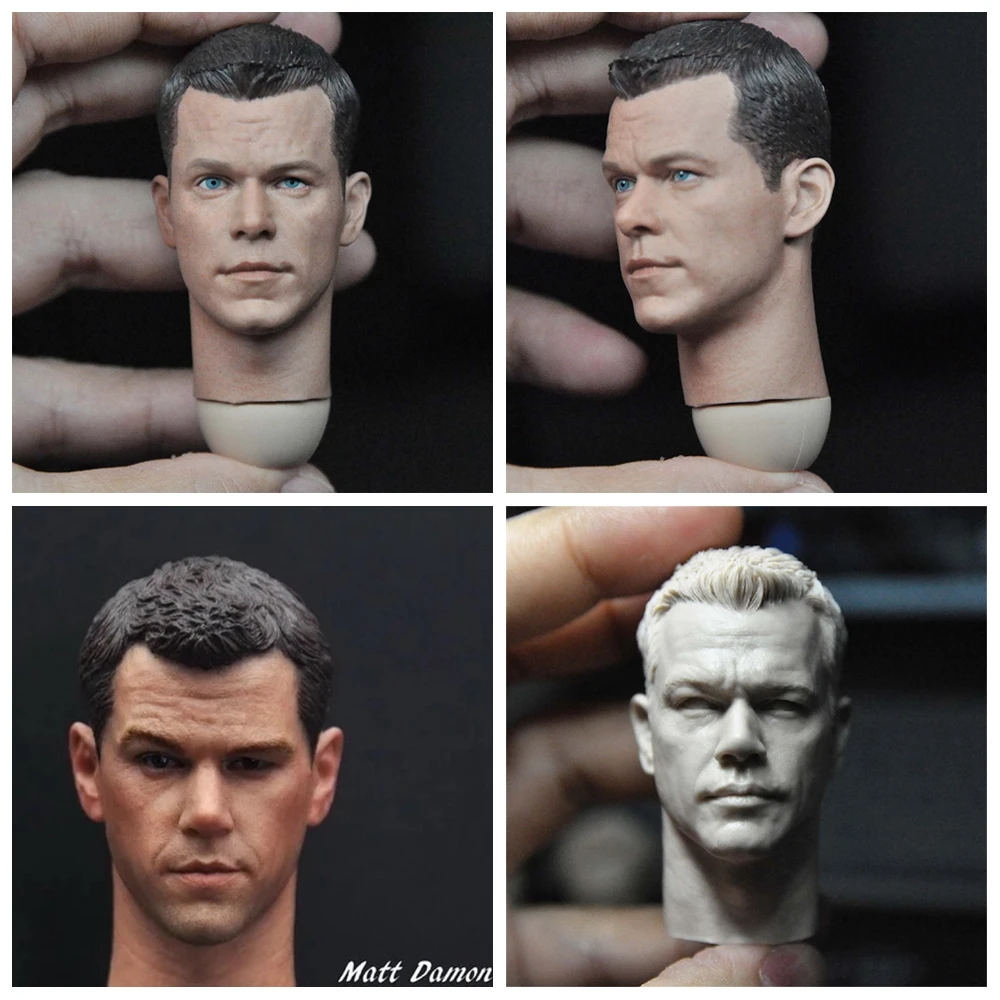 

Matt Damon Matthew Paige Damon Male Head Carving Actor Soldier Doll Toys Customized Model 1/6 Action Figure Body Collection