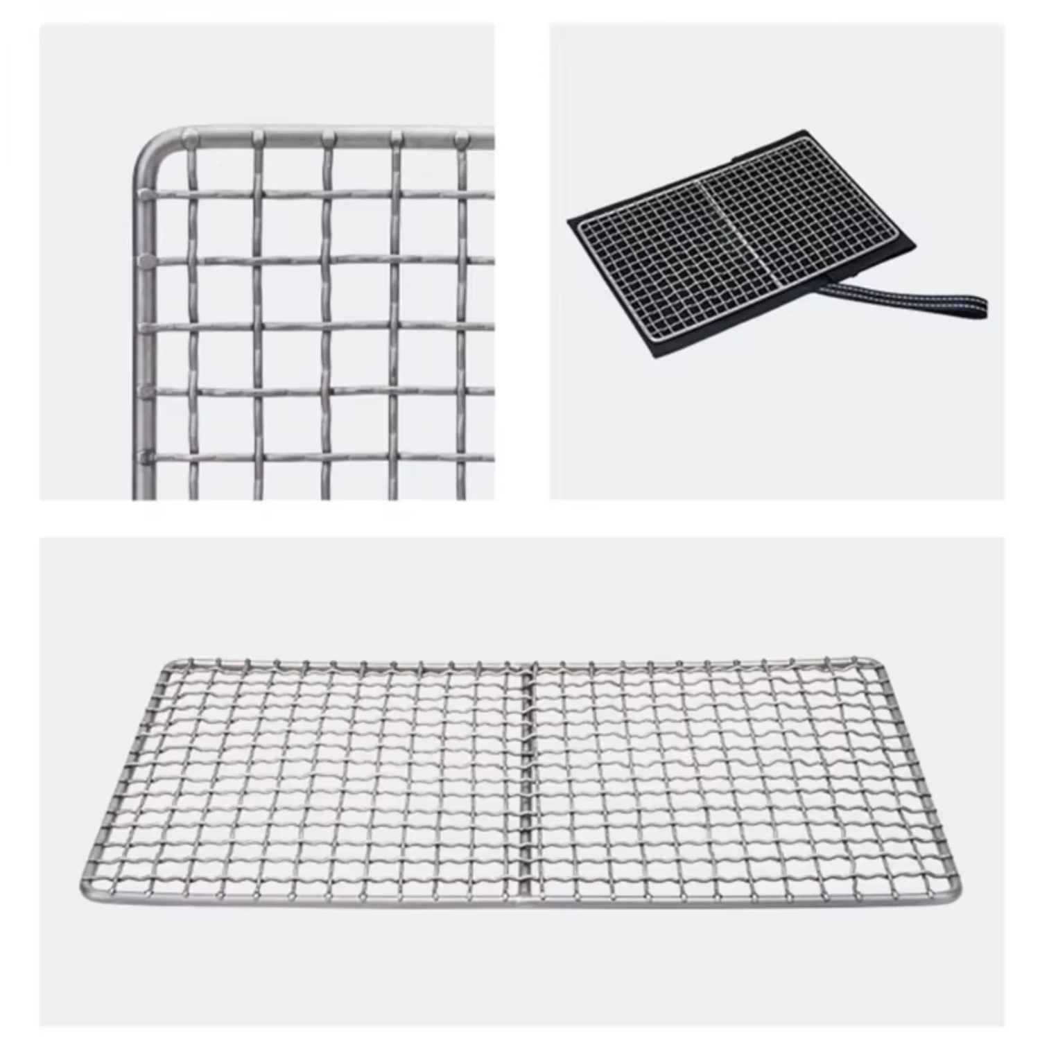 

Practical BBQ Cookware Set Easy to Carry and Clean Barbecue Grills Convenient Outdoor Cooking Tool Picnics Supplies Grill cover