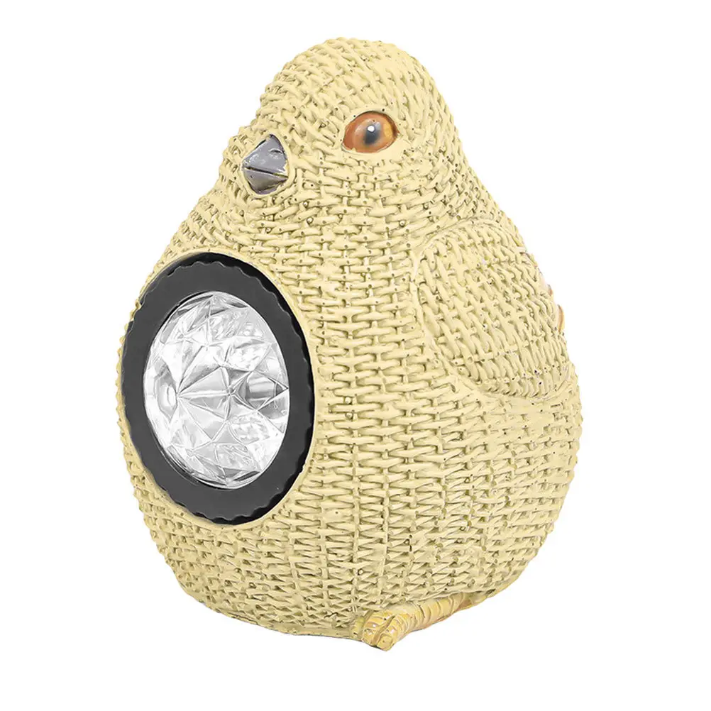 

Solar Light Bird-Shaped Outdoor Spotlight Rattan Garden Lamp Energy Saving Decorative Yard Light Landscape Led Courtyard Lamp