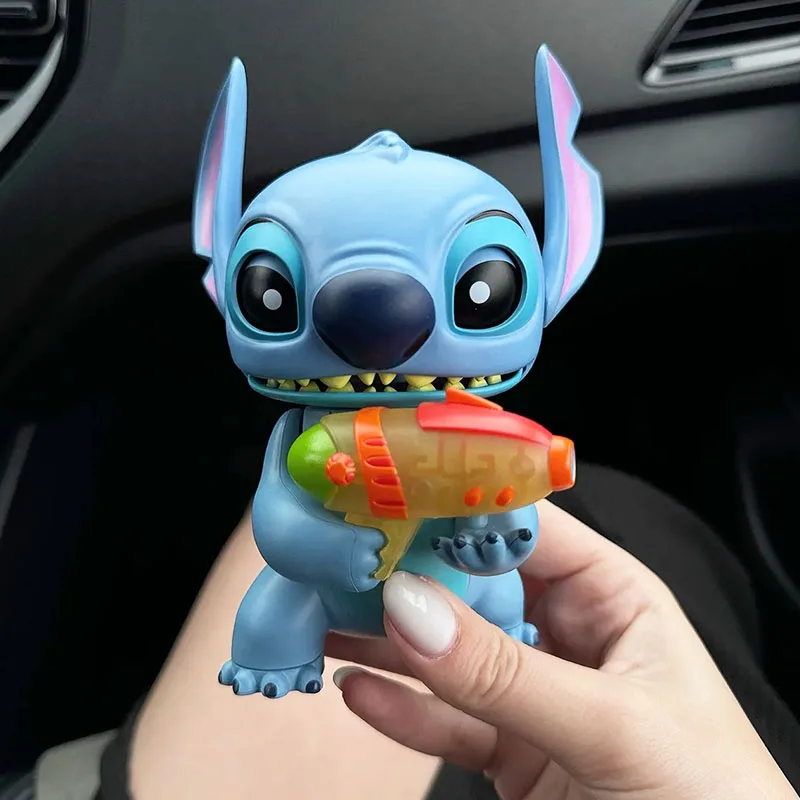 

Disney Stitch Glowing And Sounding Doll Ornaments Interstellar Baby Valentine's Day Gifts Anime Peripheral Model Ornaments