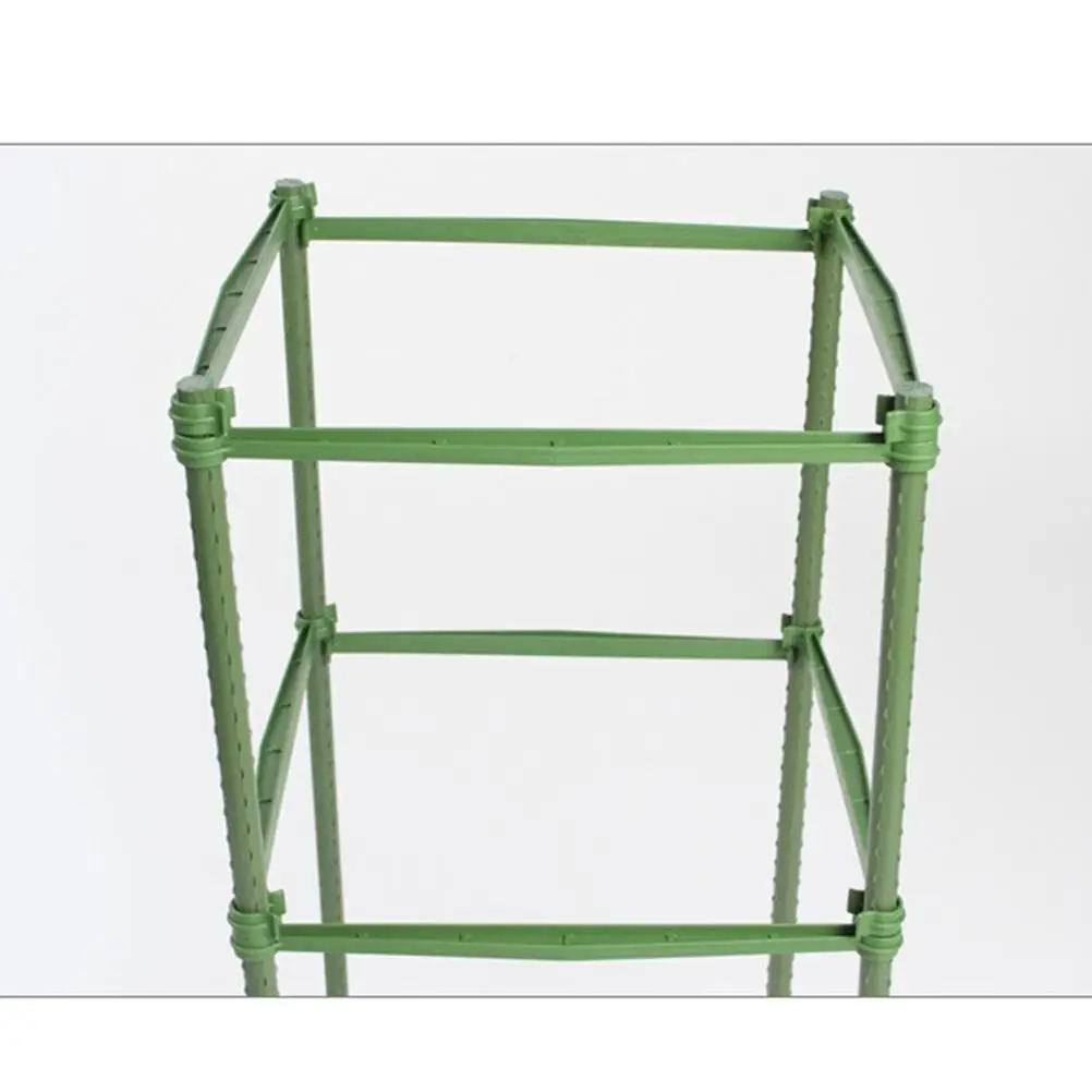 Plastic Connection Parts Gardening Rods Expandable Support Connecting Trellis Stake Arms Cage Connecter Connectors Plant
