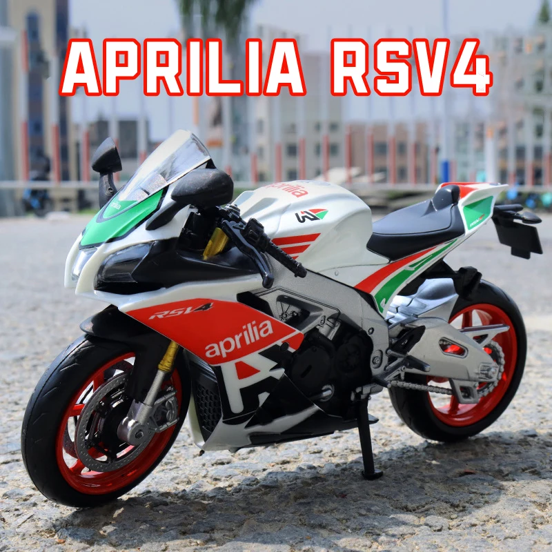 

1:12 Scale Aprilia RSV4 Alloy Motorcycle Model Diecast Car Toys for Boys Birthday Gift Kids Toys Car Collection