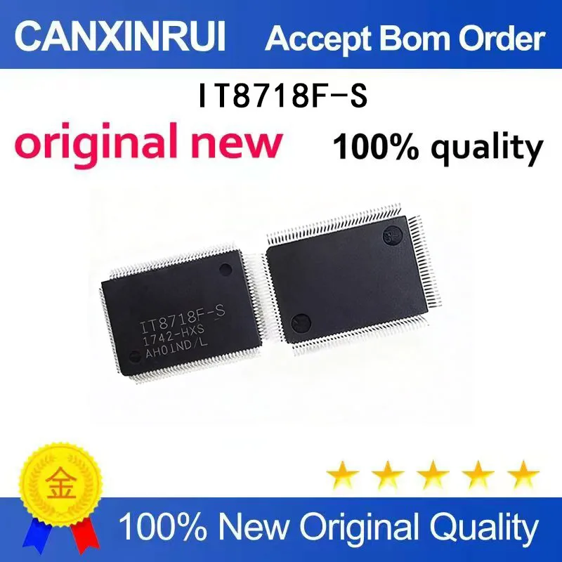 (5 Pieces) IT8718F-S GX0 GXC GXT GXO GXA HX0 HXS HXO HXC HXA JXS QFP128