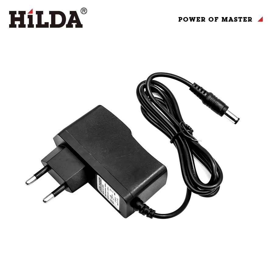 Hilda-carregador Universal para 3d 4d Nível Laser Bateria de Lítio Plug ue Adaptador de Energia ac Acessório Nível Laser