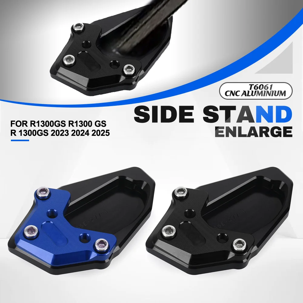 

Motorcycle Accessories Kickstand Side Stand Extension Enlarger Pad Side Bracket For BMW R1300GS R1300 GS R 1300GS 2023 2024 2025