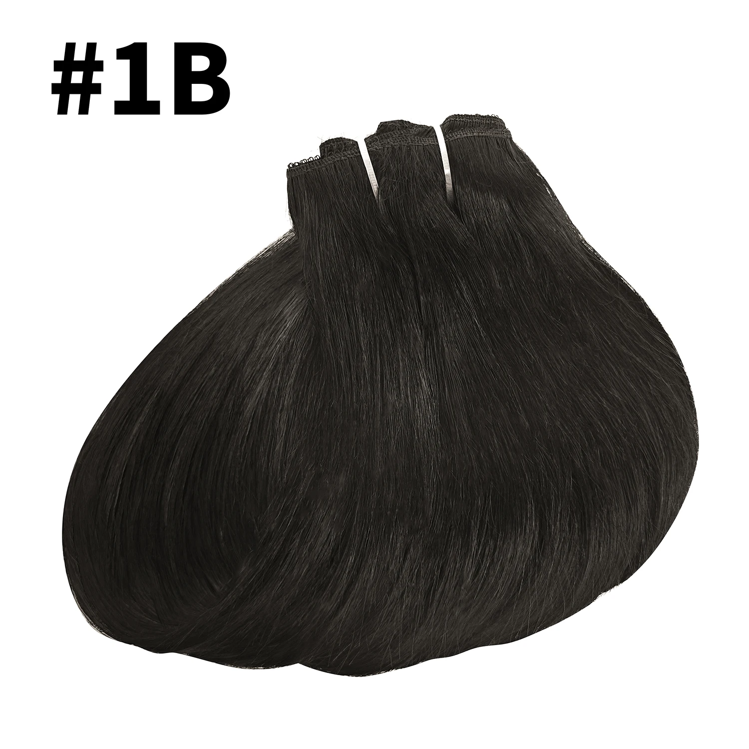 Clip in Hair Extensions, Deep Wave Real Human Hair